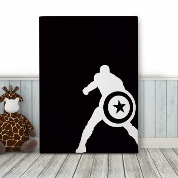 Fotolærred Captain America