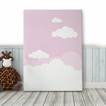 Fotolærred Pink sky