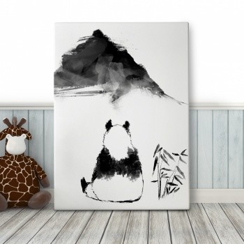 Fotolærred Observing panda