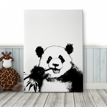 Fotolærred Chewing panda