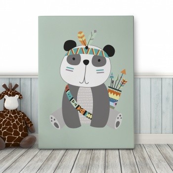 Fotolærred Indian panda