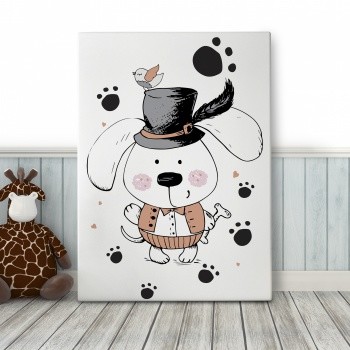 Fotolærred The trolling dog