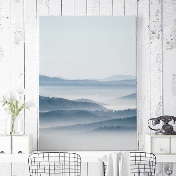 Fotolærred Mountain view