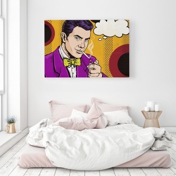 Fotolærred Pop Art Mr. X