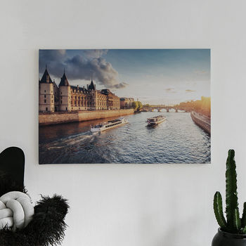 Fotolærred Seine in Paris