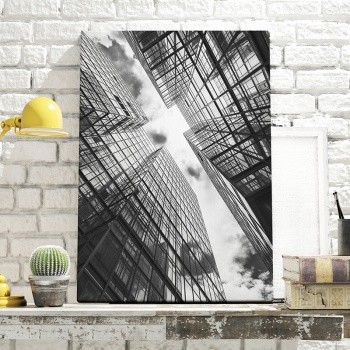 Glass Buildings in pair