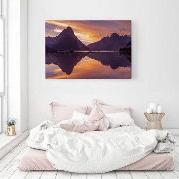 Fotolærred Mountain landscape