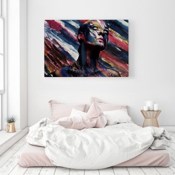 Fotolærred The painted woman [Bright]