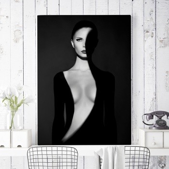 Fotolærred Body in the shadows [3]