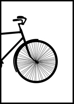 The first half of a bicycle 